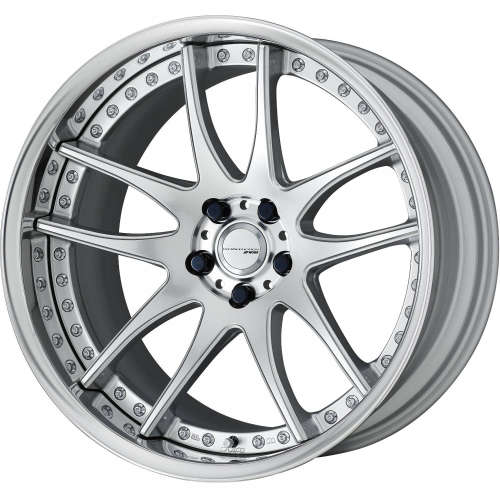 Work Emotion CR 3P 20x8 15 Silver | EMOTION CR 3P