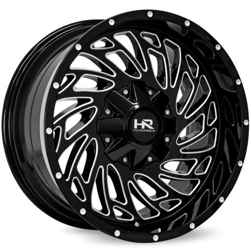 ROTO GRIP レトロ　ホイールデザイン Hardrock Offroad Toyota 4-Runner Indestructible Gloss Black