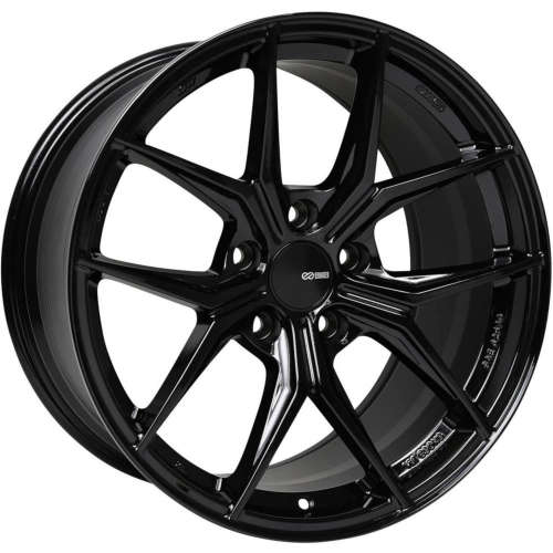 Enkei TSR-X 18x8.5 38 Gloss Black | 529-885-6538BK | 2003 Lexus