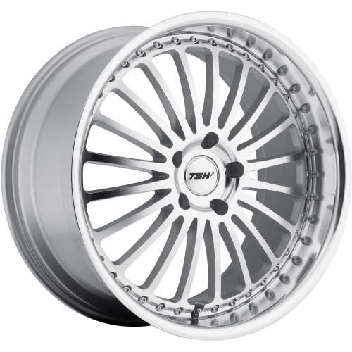 TSW Silverstone 18x8 20 Silver | 1880SIL205120S76 | 2004 Bmw 325i