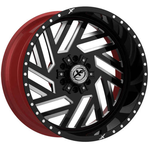 XF Flow XFX-304 24x12 Wheels XFX-304241251271397-44GBRWMW