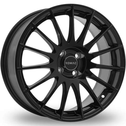 ±3 Romac Pulse 17x7 42 Gloss Black | RMPUL G7530B | 2007 Ford Focus
