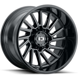 Vision Rapier 20x10 -25 Black Milled | 306-20085GBMS-25 | Dodge Ram ...