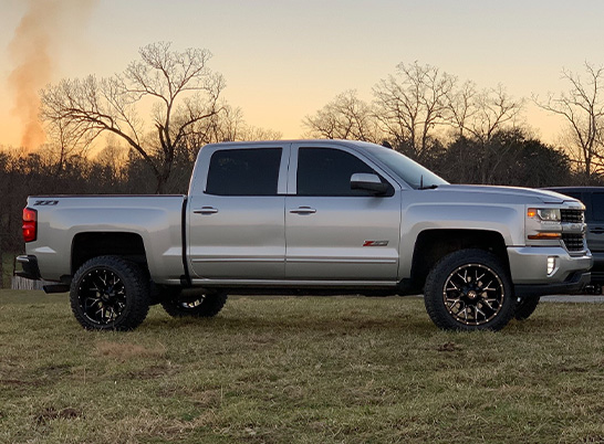truck from the Custom Offsets fitment gallery