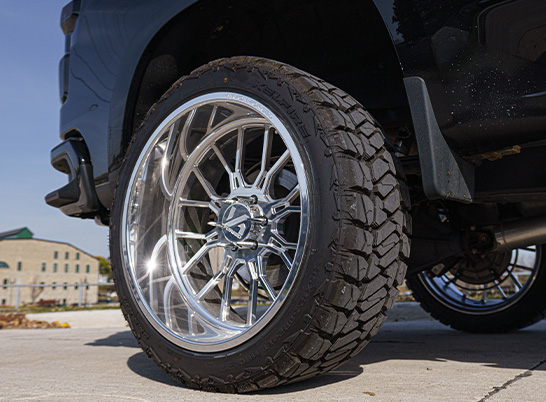 truck from the Custom Offsets fitment gallery