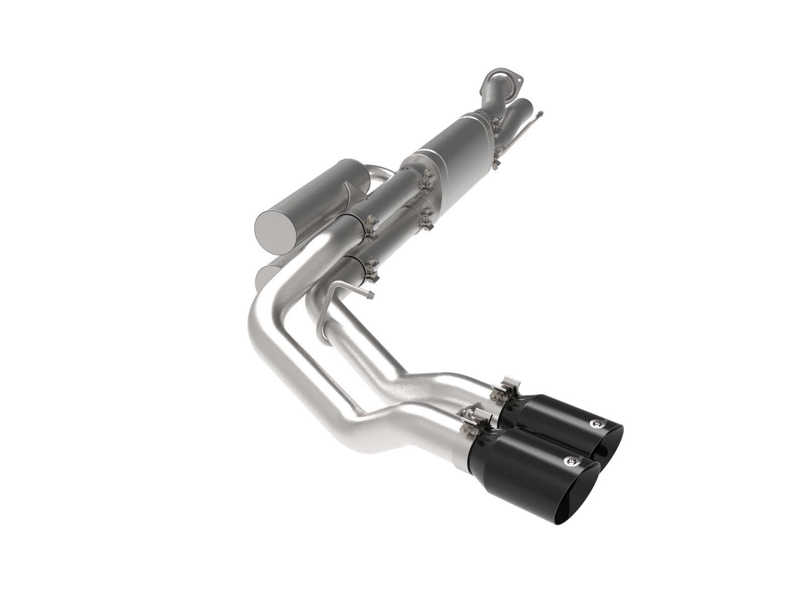 aFe Power Rebel Series 409 SS Cat-Back Exhaust System Exhaust w/ Black Tips | 3" Pipe Diameter (17-22 Ford F-250/F-350 | 6.2L/7.3L V8)