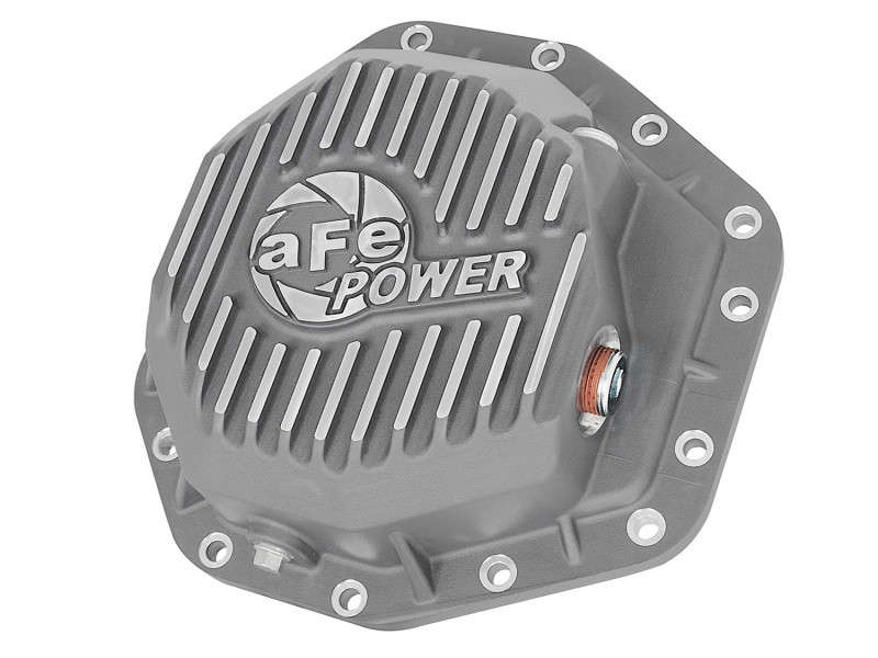 aFe Power Rear Differential Cover, Raw Finish; Street Series (17-19 Ford F-250/F-350 | V8 6.7L)