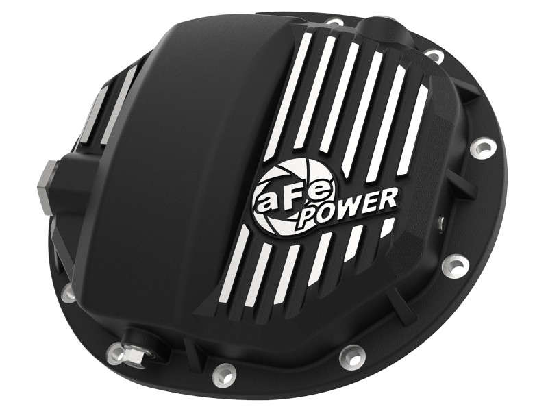 aFe Power Pro Series Rear Differential Cover Black w/ Machined Fins (14-21 GMC/Chevrolet 1500 | L4 2.7L | L6 3.0L | V6 4.3L | V8 5.3L/6.2L)