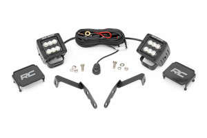 Rough Country LED Ditch Light Kit W/ Flood Beam