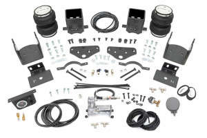 Rough Country Air Spring Kit | w/ Onboard Air Compressor | Models w/ 3-6" Lift | 17-22 Ford F-250/F-350 Super Duty 4WD