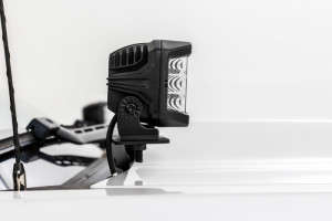 Rough Country LED Light | Ditch Mount | 2" Black Pair | White DRL | 14-18 Chevrolet Silverado/GMC Sierra 1500