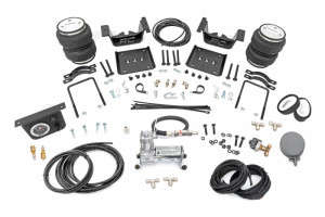 Rough Country Air Spring Kit w/compressor | For Models w/ Stock Suspension | 07-18 Chevrolet Silverado/GMC Sierra 1500