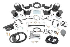 Rough Country Air Spring Kit w/compressor | For 7.5" Lift Kit | 11-19 Chevrolet Silverado/GMC Sierra 2500 HD/3500 HD