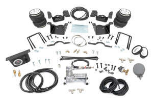 Rough Country Air Spring Kit w/compressor | For 0-7.5" Lift | 11-19 Chevrolet Silverado/GMC Sierra 2500 HD/3500 HD