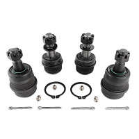Apex Chassis Extreme Duty Ball Joint Kit | 2 Upper & 2 Lower (99-02 Jeep Grand Cherokee/07-18 Wrangler JK)