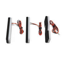 Oracle Lighting Universal Illuminated LED Letter Badges - Matte Black Surface Finish - T