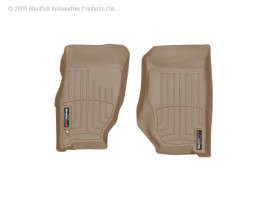 WeatherTech Tan Front FloorLiner | 02-07 Jeep Liberty 