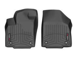WeatherTech Black Front FloorLiner for Crew Cab/Automatic Trans | 12-18 Ram 2500-3500