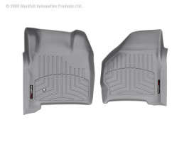 WeatherTech Grey Grey Front FloorLiner for No 4x4 Manual Transfer Case | 99-07 Ford F-250/350/450