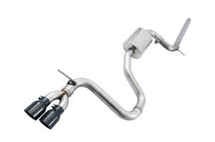 AWE Tuning Track Edition Exhaust | 2.5" Diameter | With 90mm Diamond Black Tips (15-17 Volkswagen Golf)