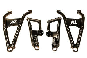 High Lifter Front Forward Upper & Lower Control Arms | Black (12-22 Kawasaki Teryx)