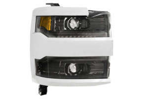 Morimoto XB LED Headlight Trim Bezels | LF541 | Pair | Chrome