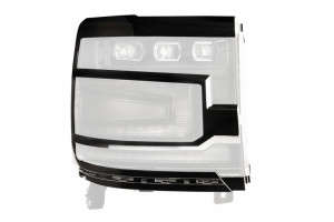 Morimoto XB LED Headlight Trim Bezels | LF542 | Pair | Black