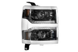 Morimoto XB LED Headlight Trim Bezels | LF543 | Pair | Chrome