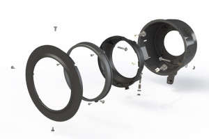 Morimoto 7" LED Headlight Adapters | Pair
