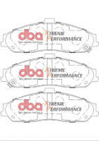DBA XP650 Front Brake Pad Set | 97-13 Chevrolet Corvette | 04-09 Cadillac XLR