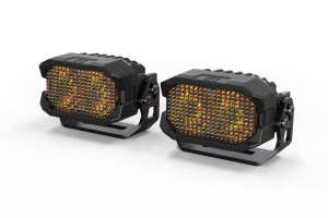Morimoto 2Banger HXB LED Pods | Flood/Yellow | Pair