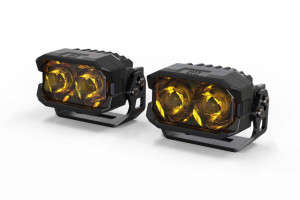 Morimoto 2Banger HXB LED Pods | Spot/Yellow | Pair