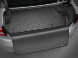 WeatherTech Black Cargo Liner With Bumper Protector for Behind 3rd Row | 07-17 Ford Expedition | Lincoln Navigator
