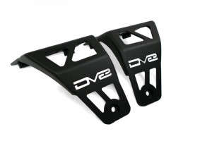 DV8 Off-Road Dual Pod Light Mounts (20-23 Jeep Gladiator JT Mojave | 21-24 Wrangler JL Rubicon 392)