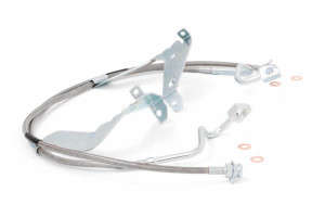 Rough Country Brake Lines | Stainless | FR | 4-6 Inch Lift | 08-16 Ford F-250/350 Super Duty