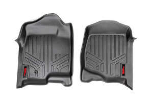 Rough Country Floor Mats | Front | 07-13 Chevy/GMC Silverado/Sierra 1500/2500HD/3500HD 