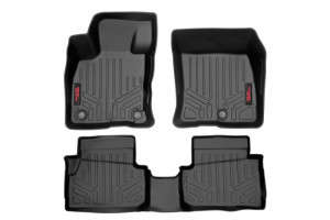 Rough Country Floor Mats | Front and Rear | 22-23 Ford Maverick 4WD
