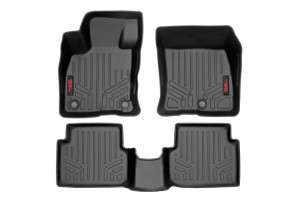 Rough Country Floor Mats | Front and Rear | 22-23 Ford Maverick 4WD