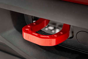 Rough Country Tow Hooks | Forged | Red