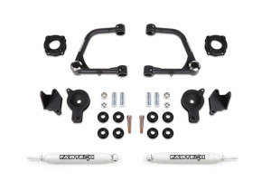 Fabtech 3" Uniball UCA Lift Kit W/ Front Shock Spacers & Rear Air Bag Spacers W/ Rear Performance Shocks | 22-23 Toyota Tundra 4WD