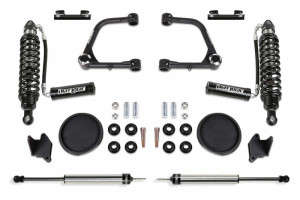 Fabtech 3" Uniball UCA Lift Kit W/ Front Dirt Logic 2.5 Resi Coilovers & Rear Coil Spring Spacers W/ Rear Dirt Logic 2.25 Shocks | 22-23 Toyota Tundra 4WD