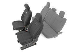 Rough Country Seat Covers | Front Bucket Seats | 15-23 Ford F-150/17-22 F-250/F-350 Super Duty 