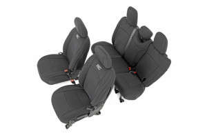 Rough Country Seat Covers | Front and Rear w/o Armrest