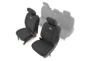 Rough Country Seat Covers | Front Bucket Seats | 09-18 Dodge Ram 1500/10-18 2500/3500