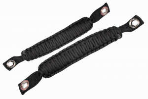 Fishbone Offroad Black ParaCord Grab Handles for A-Pillar and Sound Bar