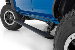Rough Country Power Running Boards | Lighted | 21-23 Ford Bronco 4 Door 4WD
