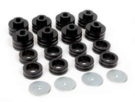 Daystar Polyurethane Body Bushings Black Set (99-04 Chevy/GMC Silverado/Sierra 1500/01-14 Chevy/GMC Silverado/Sierra 2500HD/3500HD)