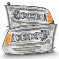 AlphaRex NOVA-Series LED Projector Headlights Chrome (Set)
