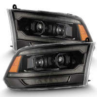 AlphaRex LUXX-Series LED Projector Headlights Alpha-Black (Set)