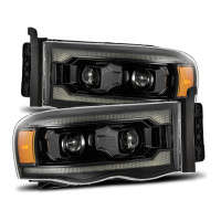 AlphaRex LUXX-Series LED Projector Headlights Alpha-Black (Set)